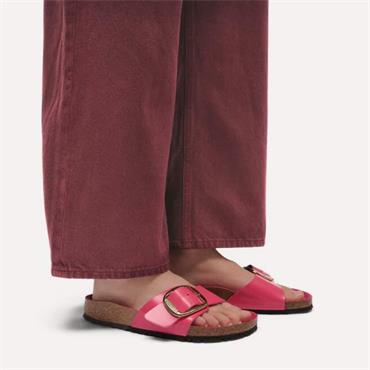 Birkenstock Madrid Big Buckle Patent - Fuchsia Tulip